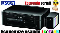 Impressora Multifuncional Epson Ecotak L220 Tanque de Tinta